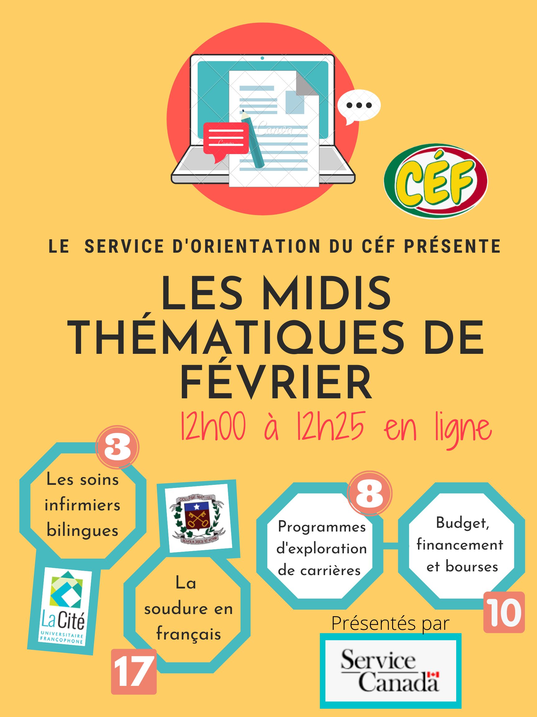 les midis thematiques de fevrier sommaire